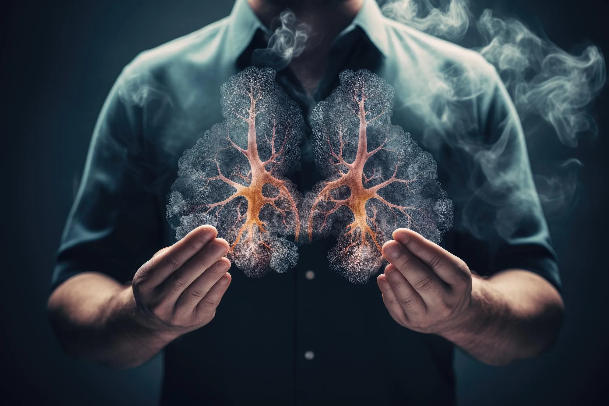 pulmonary parasitic injury