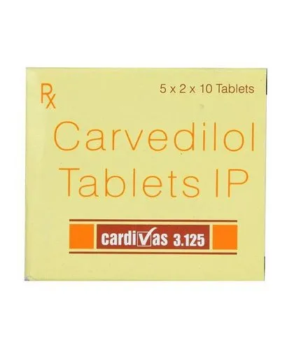 Cardivas 3.125 tablets