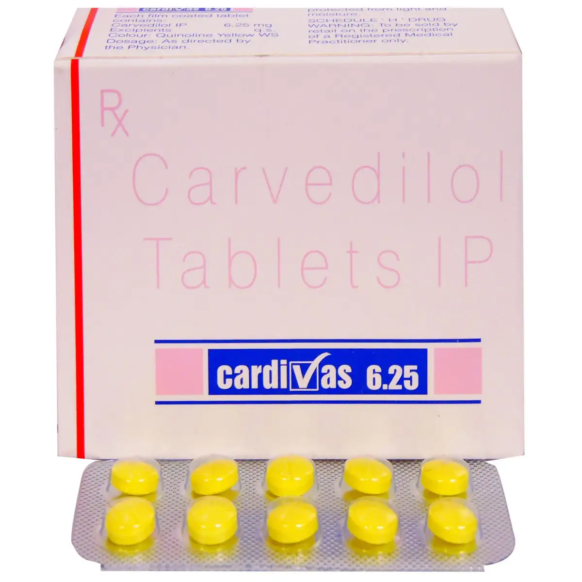 Cardivas 6.25 tablets