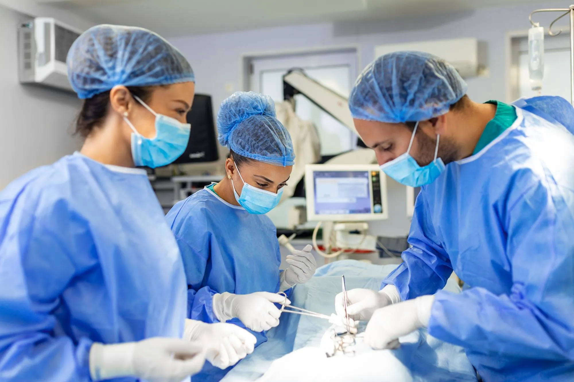 Colon cancer surgery